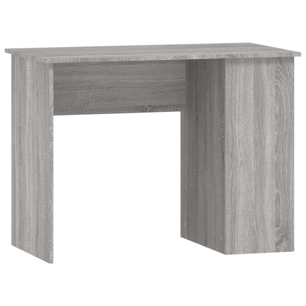 vidaXL Desk | Grey Sonoma | Engineered wood | Medium | Desk | Rectangular 2