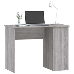 vidaXL Desk | Grey Sonoma | Engineered wood | Medium | Desk | Rectangular 3