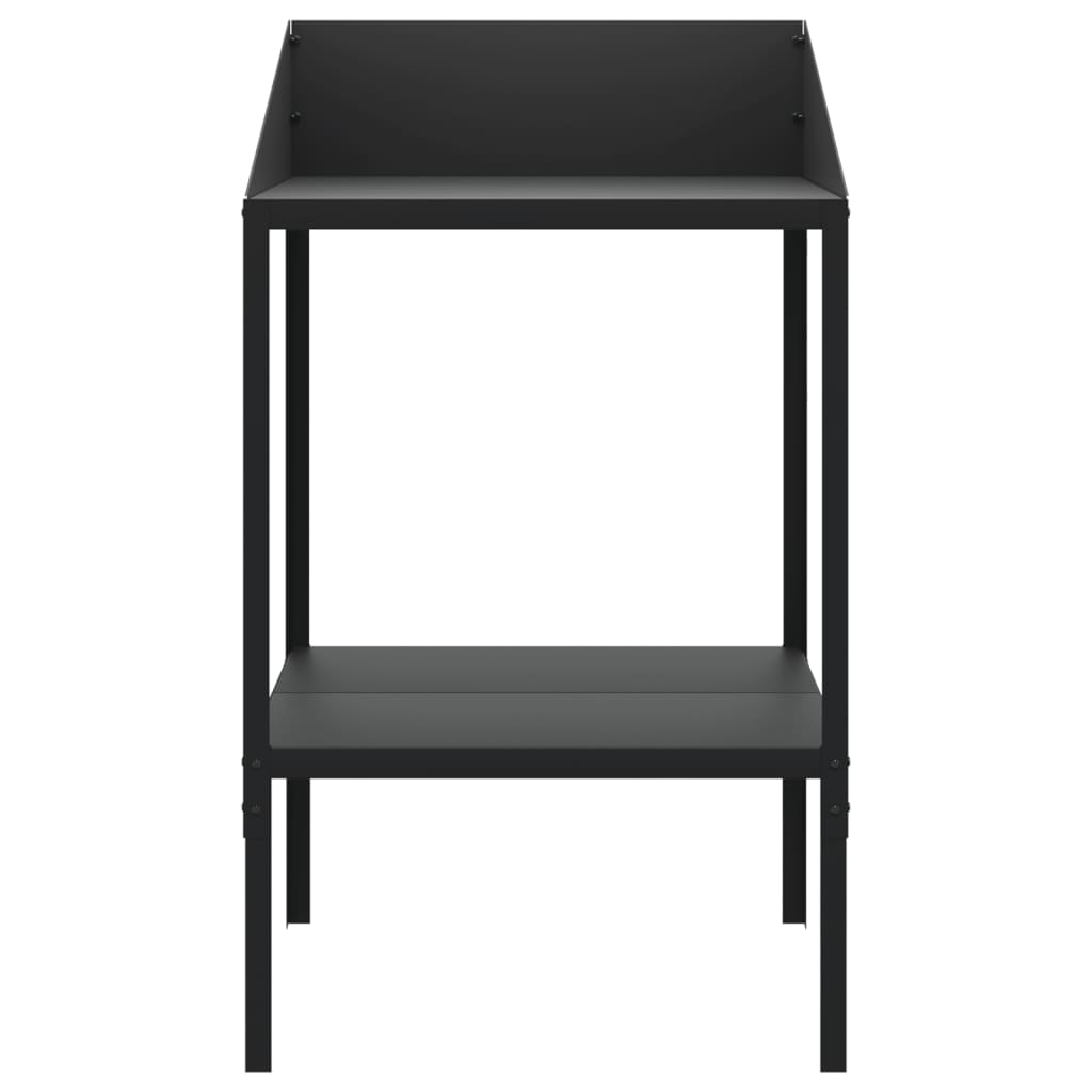 vidaXL Plant Stand Anthracite 56.5x54.5x100 cm Galvanised Steel 3