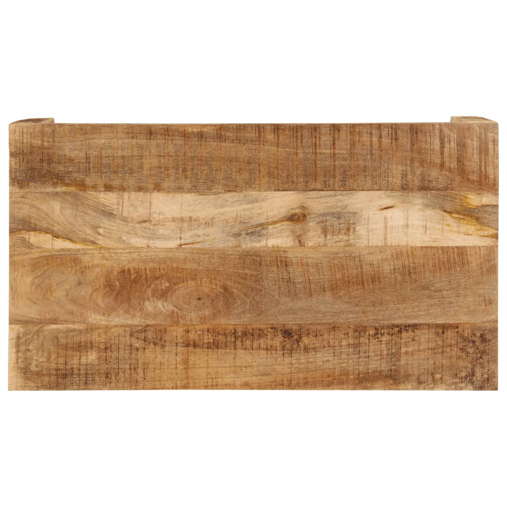 Coffee Table Solid Wood Mango Depth 55 cm 100 cm 40 cm Solid mango wood