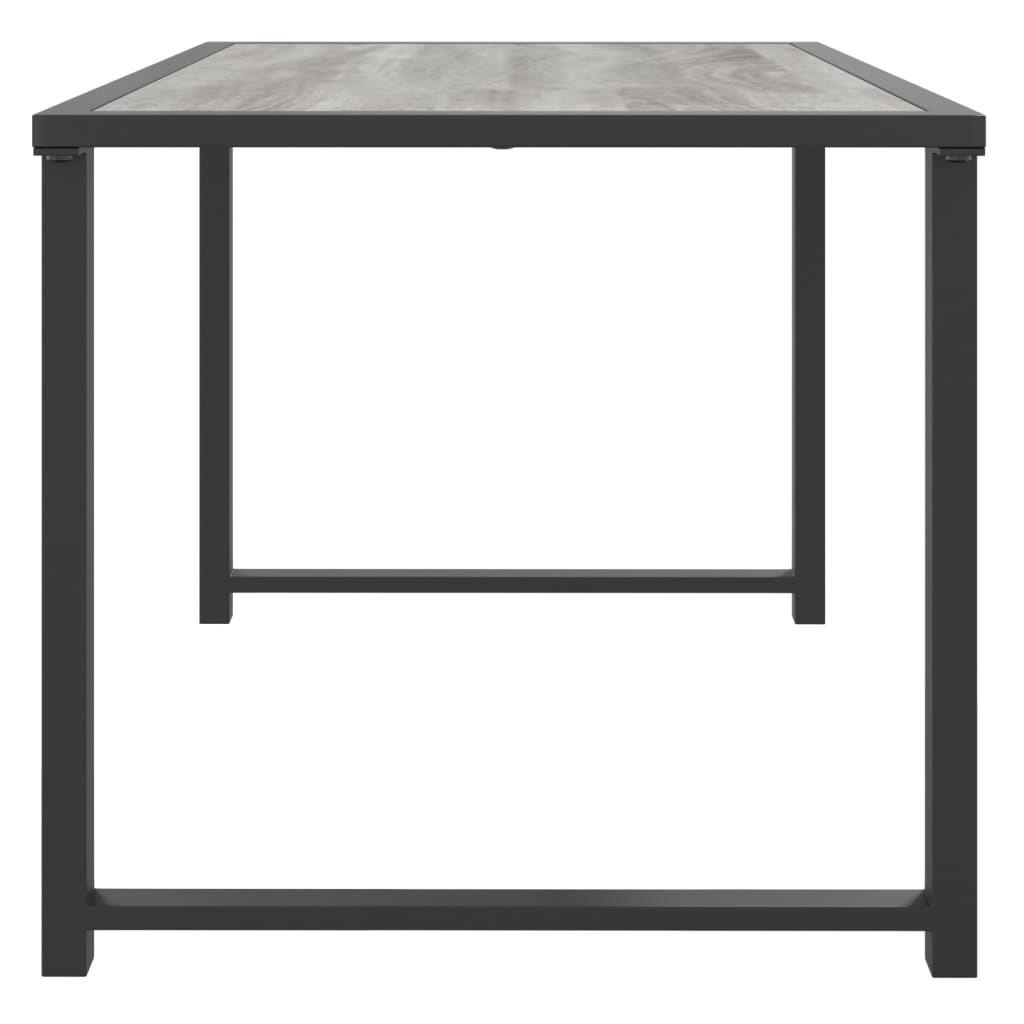 vidaXL Garden Table Anthracite 55x40x37 cm Steel 4