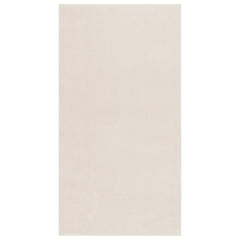 vidaXL Shaggy Rug Cream White 120x183 cm Polyester 2