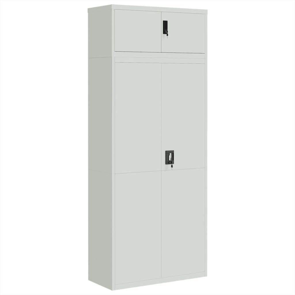 File Cabinet Light Grey, image 2