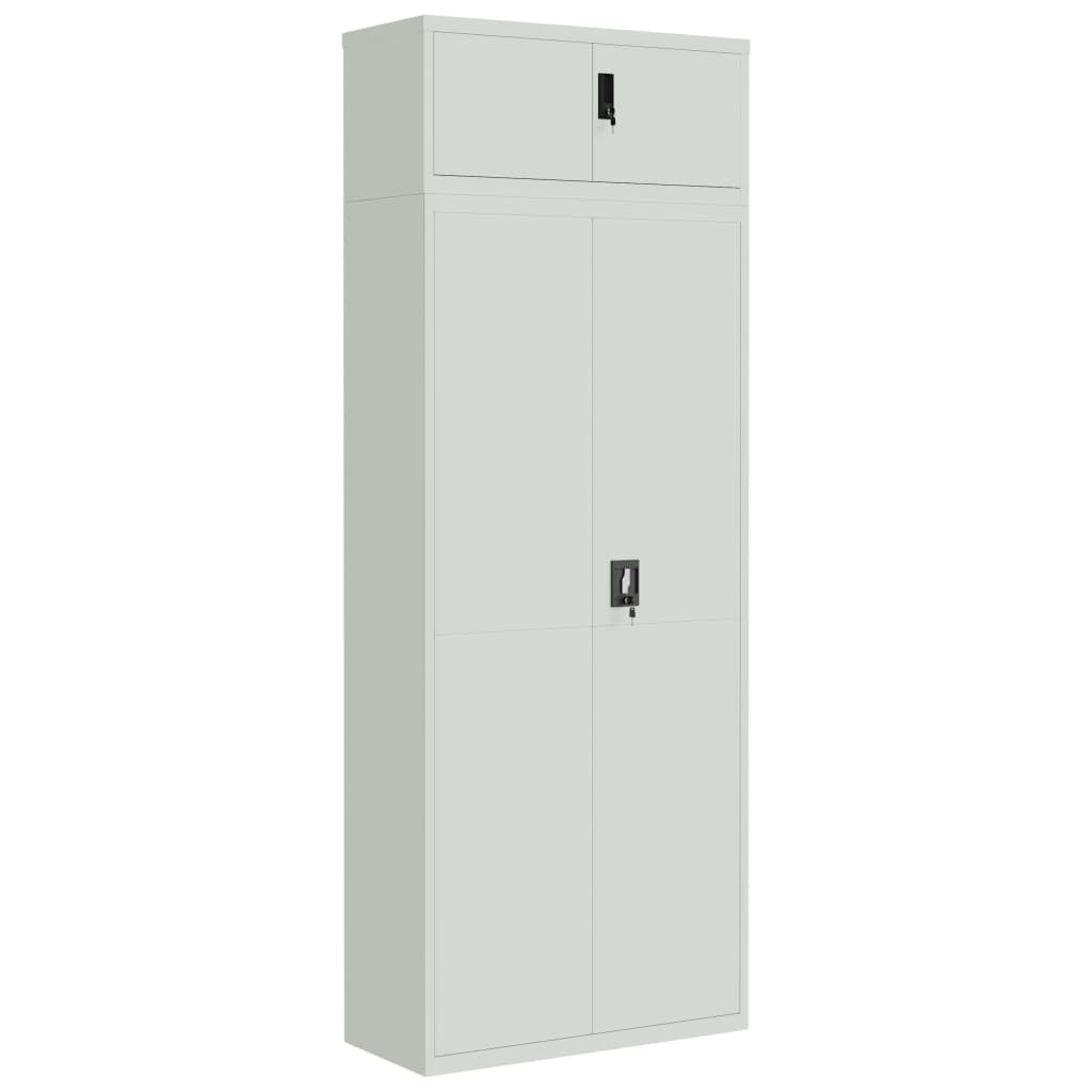 File Cabinet Light Grey, image 2