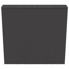 vidaXL Planter with Removable Inner Brown 12 / 44 L PP Rattan 4