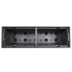 vidaXL Planter with Removable Inner Brown 12 / 44 L PP Rattan 6