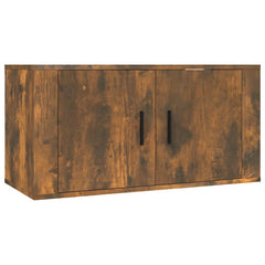 2 Piece TV Cabinet Set Engineered Wood