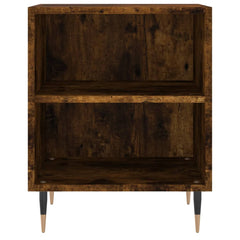 Bedside Cabinet 40x30x50 cm Engineered Wood Smoked oak