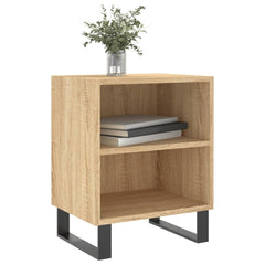 vidaXL Bedside Cabinets 2 pcs Sonoma Oak 40x30x50 cm Engineered Wood 3