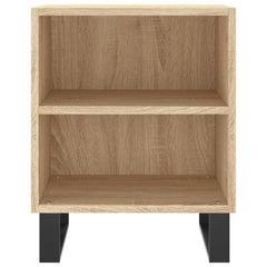vidaXL Bedside Cabinets 2 pcs Sonoma Oak 40x30x50 cm Engineered Wood 5