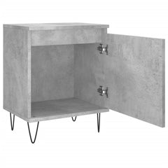 vidaXL Bedside Cabinets 2 pcs Concrete Grey 40x30x50 cm Engineered Wood 6