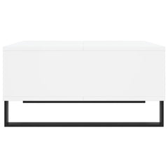 vidaXL Coffee Table White 60x60x30 cm Engineered Wood 5