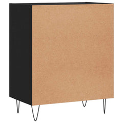vidaXL Sideboard Black 57x35x70 cm Engineered Wood 6