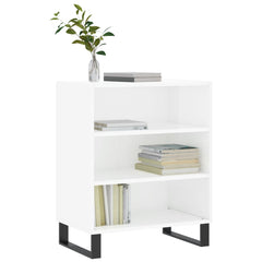 vidaXL Sideboard High Gloss White 57x35x70 cm Engineered Wood 3