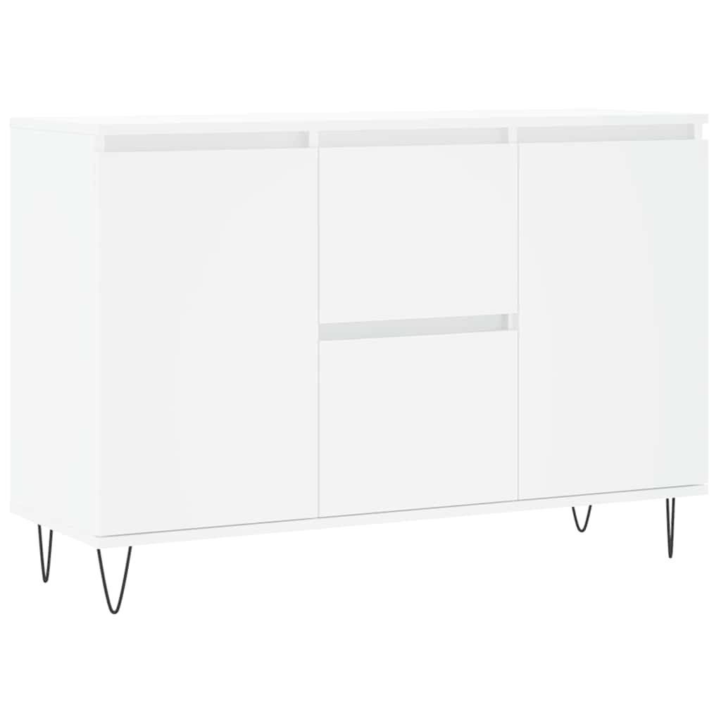 Sideboard 101,5x35x70 cm Engineered Wood White