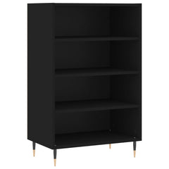 vidaXL Highboard Black 57x35x90 cm Engineered Wood 2
