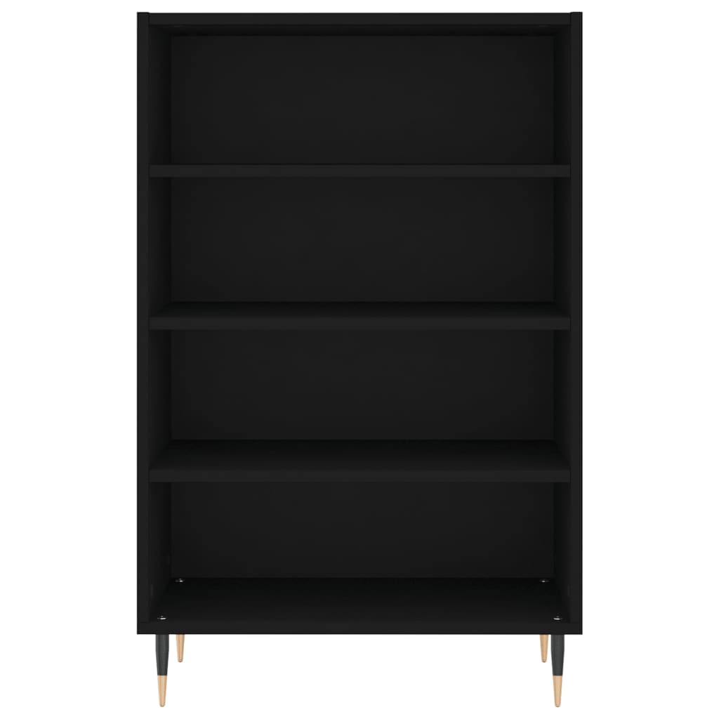 vidaXL Highboard Black 57x35x90 cm Engineered Wood 4