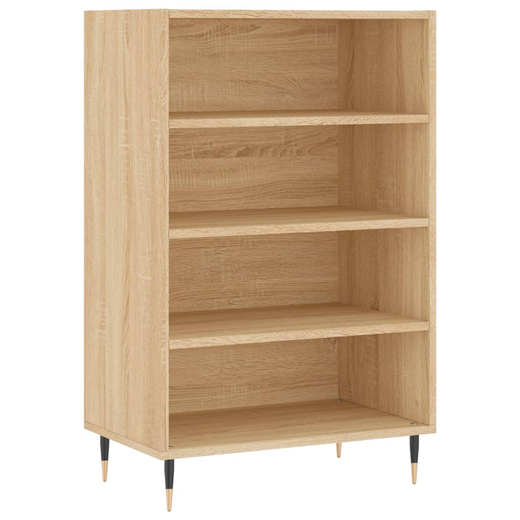 vidaXL Highboard Sonoma Oak 57x35x90 cm Engineered Wood 2