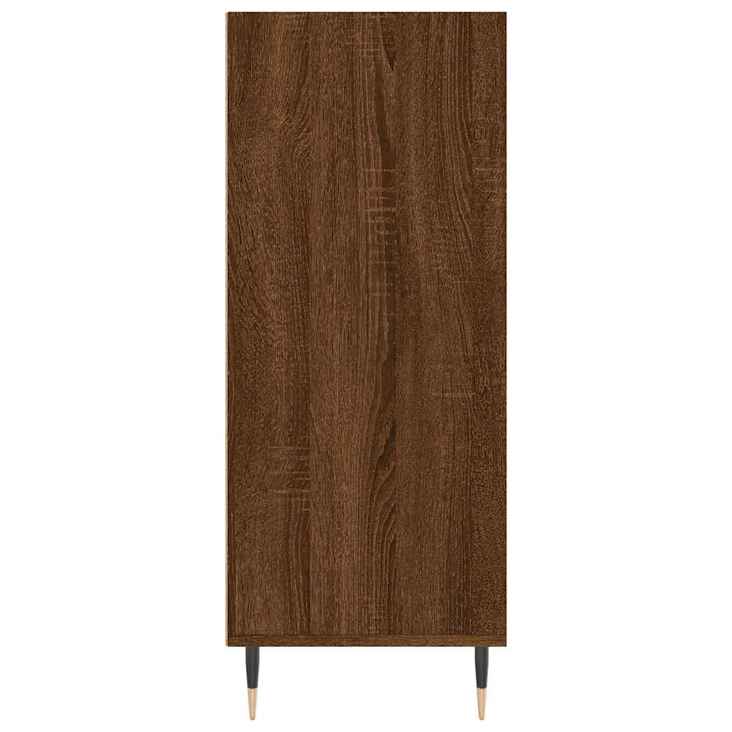 Highboard Brown Oak Engineered Wood, image 5