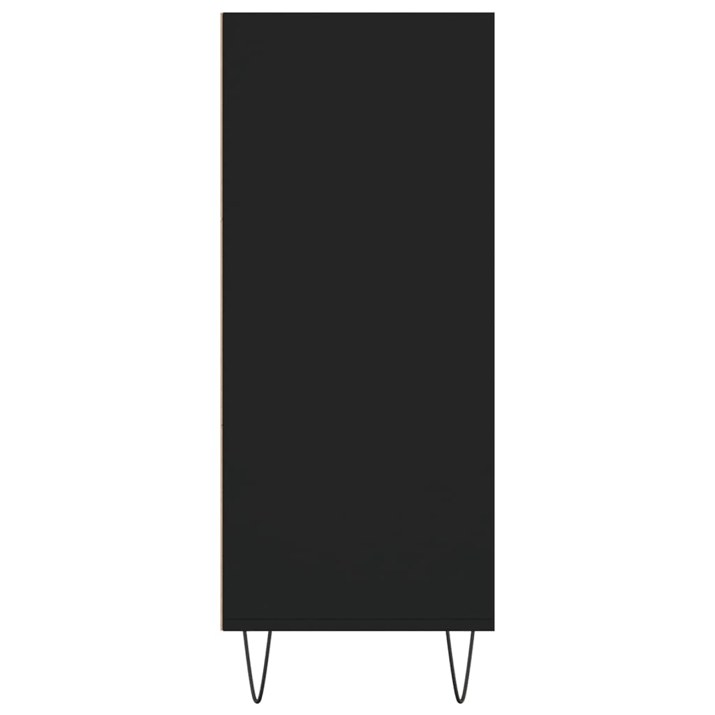 vidaXL Highboard Black 57x35x90 cm Engineered Wood 5