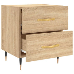 vidaXL Bedside Cabinet Sonoma Oak 40x35x47.5 cm Engineered Wood 5