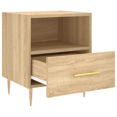vidaXL Bedside Cabinet Sonoma Oak 40x35x47.5 cm Engineered Wood 3