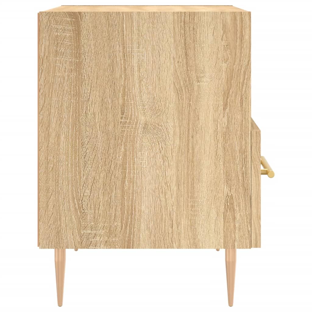 vidaXL Bedside Cabinet Sonoma Oak 40x35x47.5 cm Engineered Wood 5