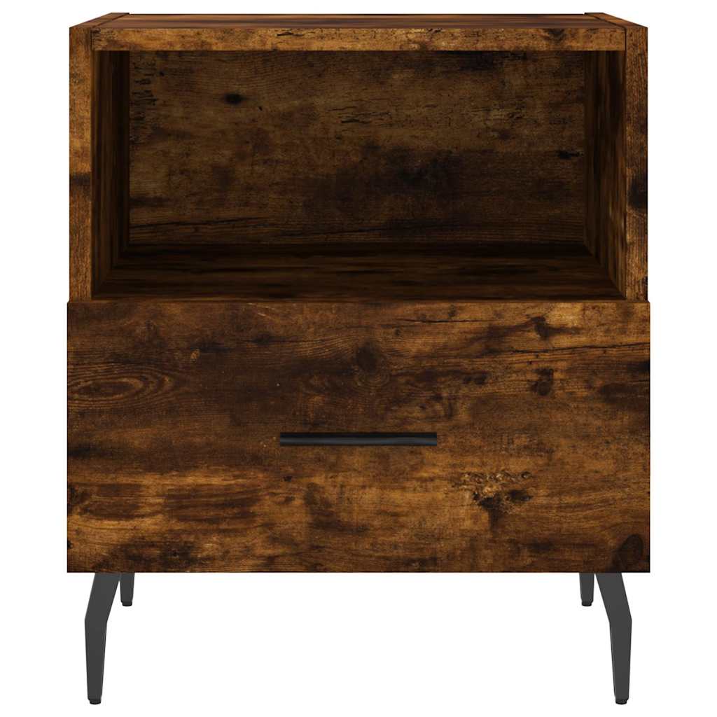 Bedside Cabinet 40x35x47,5 cm Engineered Wood Smoked oak