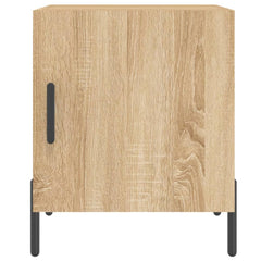 vidaXL Bedside Cabinets 2 pcs Sonoma Oak 40x40x50 cm Engineered Wood 6