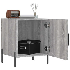 vidaXL Bedside Cabinets 2 pcs Grey Sonoma 40x40x50 cm Engineered Wood 3
