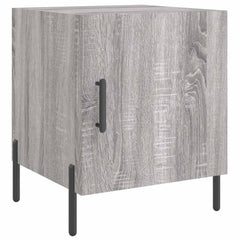 vidaXL Bedside Cabinets 2 pcs Grey Sonoma 40x40x50 cm Engineered Wood 5