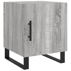 vidaXL Bedside Cabinets 2 pcs Grey Sonoma 40x40x50 cm Engineered Wood 6