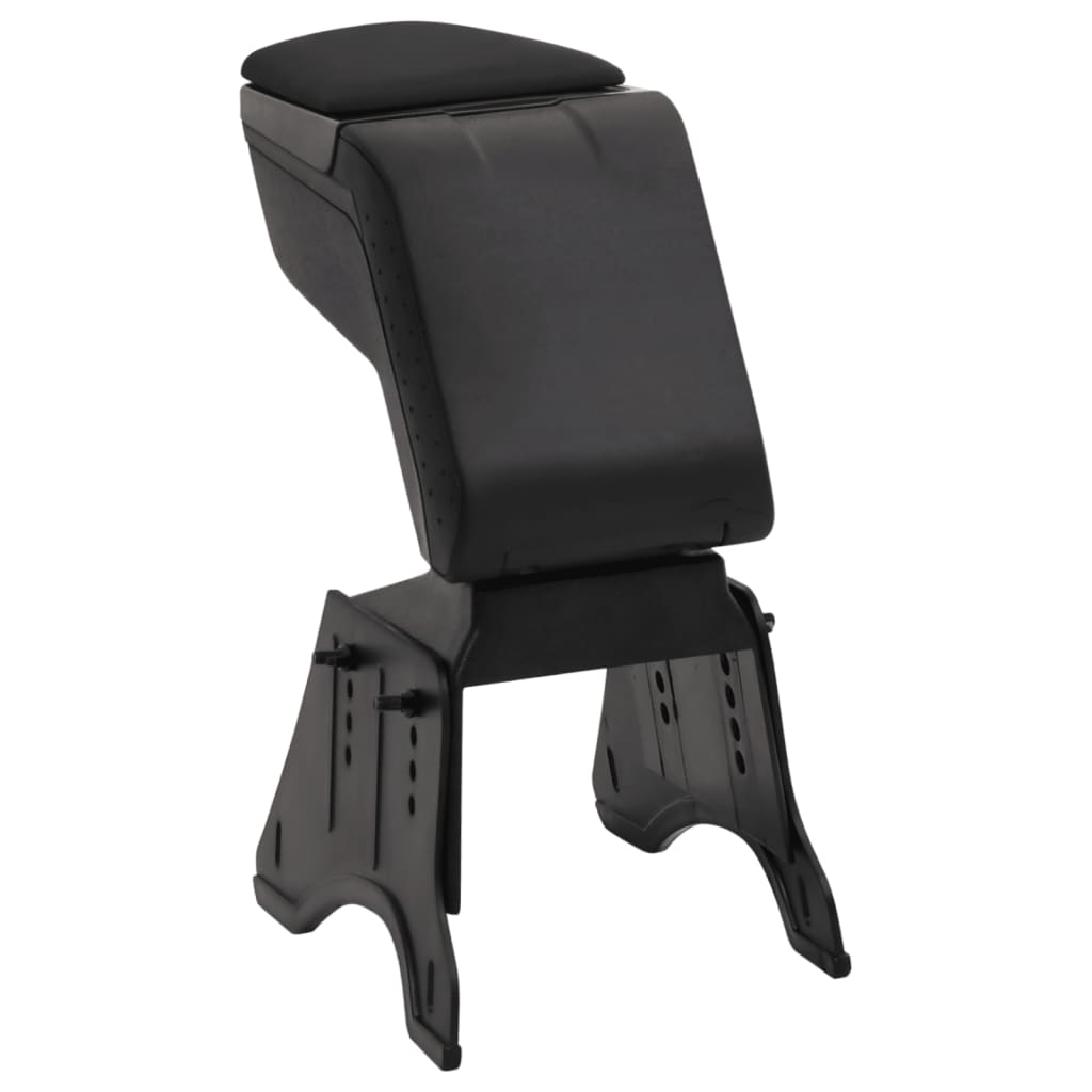 vidaXL Car Armrest Universal Black 14x30x(32-48.5) cm ABS 5
