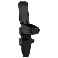 vidaXL Car Armrest for Fiat 500L (2012) Black 14x35x(37-53) cm ABS 4