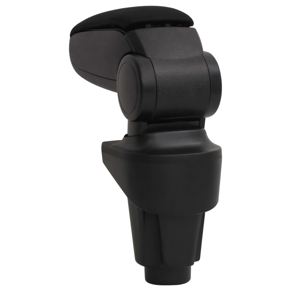 vidaXL Car Armrest for Fiat 500L (2012) Black 14x35x(37-53) cm ABS 6