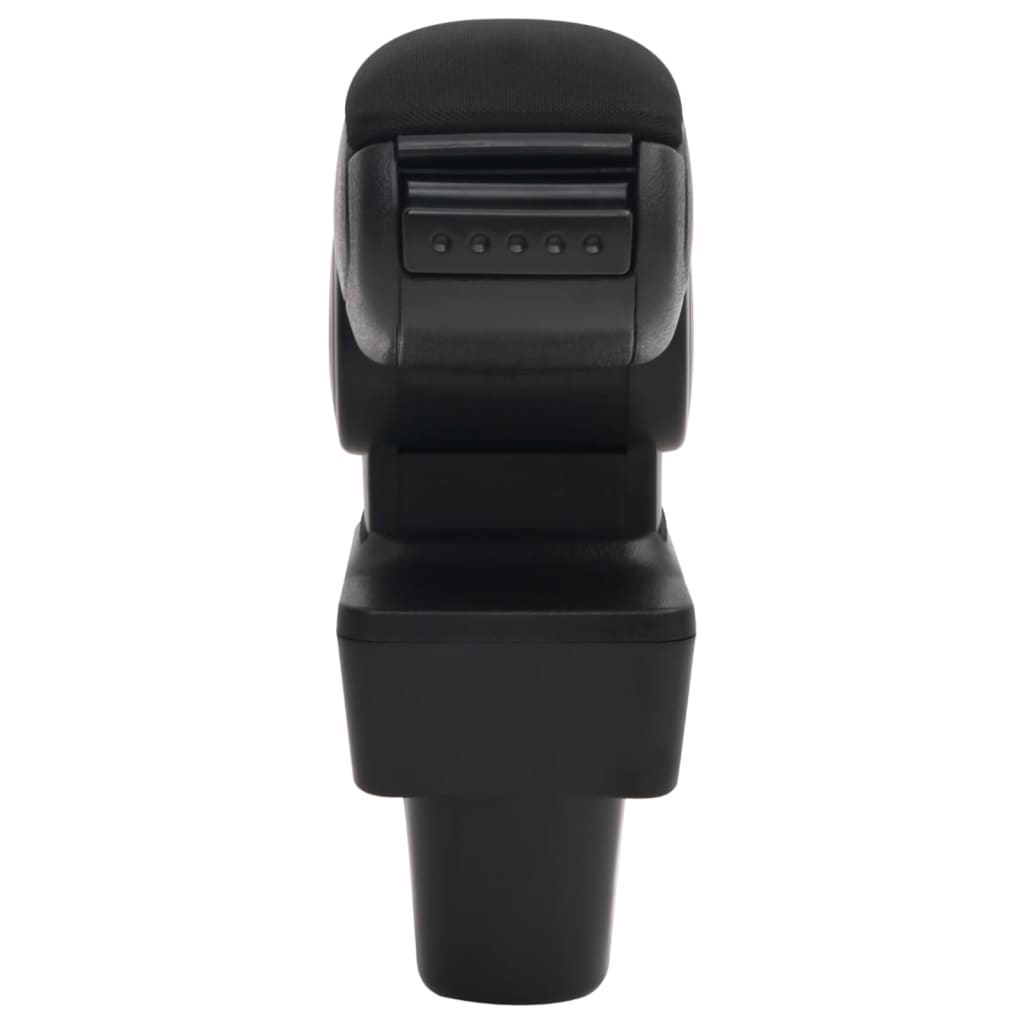 vidaXL Car Armrest Black 12x36x(33.5-48) cm ABS 3