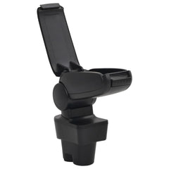 vidaXL Car Armrest Black 12x36x(33.5-48) cm ABS 4
