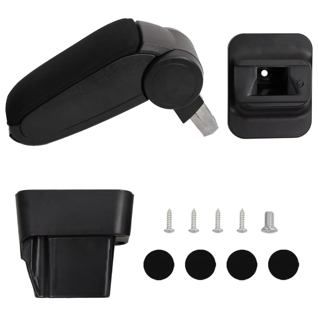 vidaXL Car Armrest for OPEL ASTRA H (2004-2010) Black 13x34x(33-46) cm ABS 1