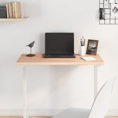 vidaXL Table Top Rectangular Solid Wood Beech Natural