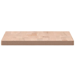 vidaXL Table Top 60x40x2.5 cm Rectangular Solid Wood Beech 5