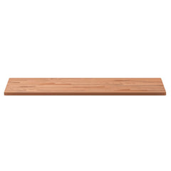 vidaXL Table Top 80x40x1.5 cm Rectangular Solid Wood Beech 4