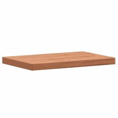 vidaXL Table Top 80x40x4 cm Rectangular Solid Wood Beech 3