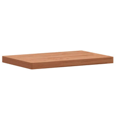 vidaXL Table Top 60x40x4 cm Rectangular Solid Wood Beech 3