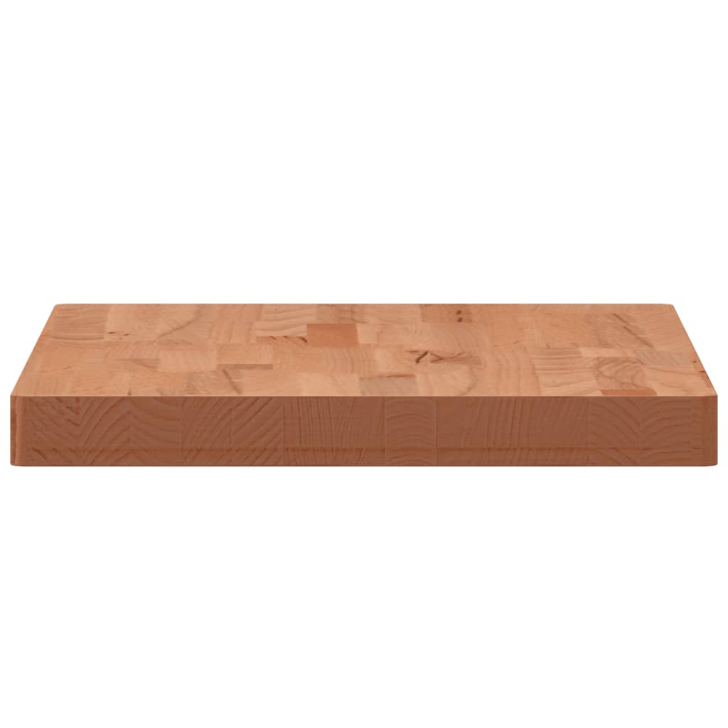 vidaXL Table Top 60x40x4 cm Rectangular Solid Wood Beech 5