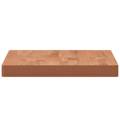 vidaXL Table Top 60x40x4 cm Rectangular Solid Wood Beech 5