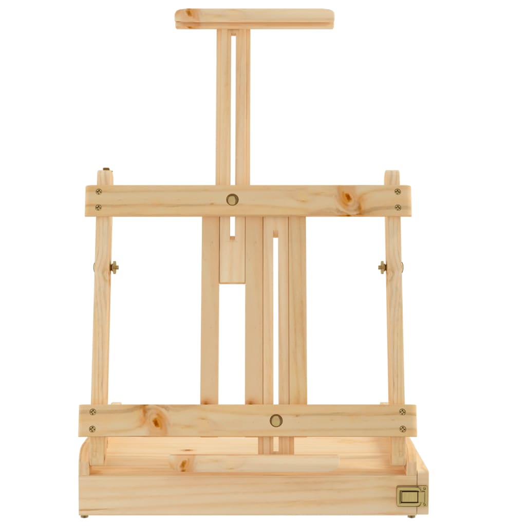 vidaXL Table Easel with Drawer 41.5x37x12 cm Solid Wood Pine 4