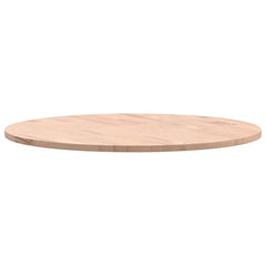 vidaXL Table Top Ø60x1.5 cm Round Solid Wood Beech 6