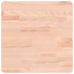vidaXL Table Top 40x40x4 cm Square Solid Wood Beech 2