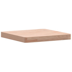 vidaXL Table Top 40x40x4 cm Square Solid Wood Beech 3