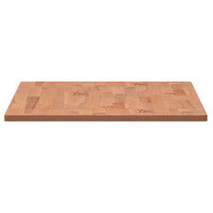 vidaXL Bathroom Countertop 80x40x1.5 cm Solid Wood Beech 5